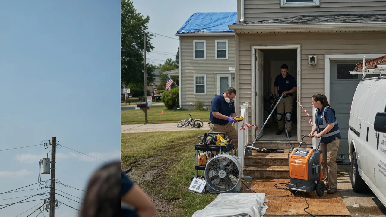 Water Damage Repair in Manderson, WY near me